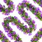 50 Ft Mardi Gras Glitter Tinsel Garland – Green, Gold & Purple Metallic Streamers with Mask Pattern, Glitter Hanging Decoration for Carnival Parade, Car, Indoor & Outdoor Party Décor